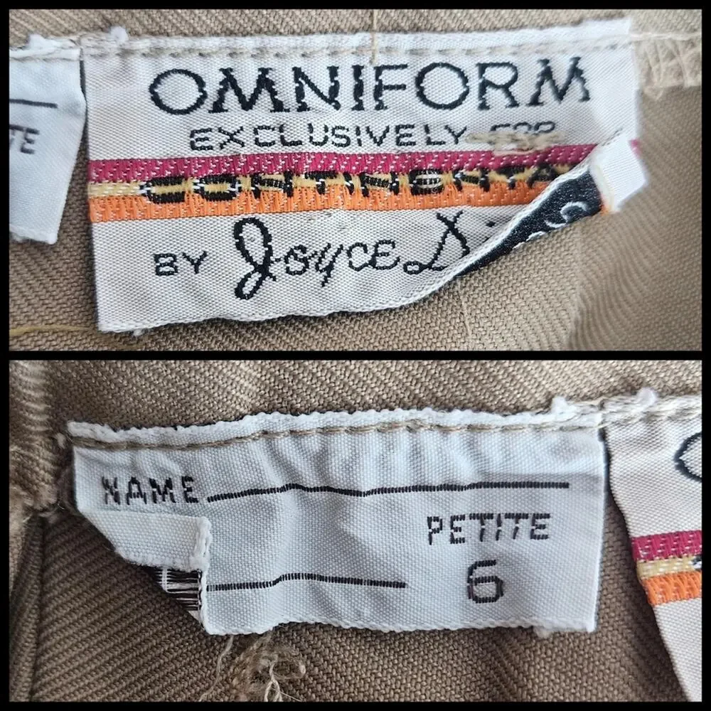 VTG Omniform Continental Airlines by Joyce Dixon Set - Trench, Blazer, & Skirt